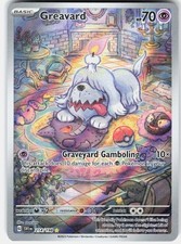 Pokemon Greavard 214/198 Illustration Rare Scarlet & Violet Pokemon Holo NM on eBay