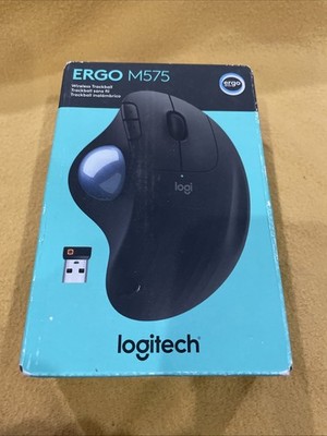 Logitech ERGO M575 (910-005869) Wireless Trackball Mouse - Black