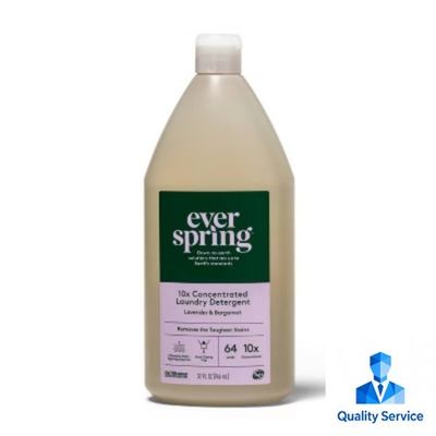 #ad Lavender amp; Bergamot Ultra Concentrated Liquid 64 Loads 32 fl oz Everspring™ $11.51