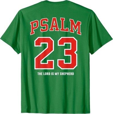 Psalm 23 The Lord Is My Shepherd Cool Lover Sports Unisex T-Shirt