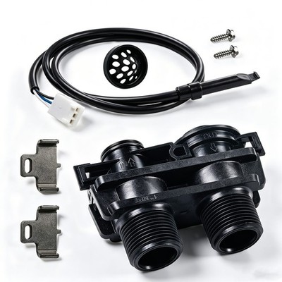 60626 High Flow Electronic Turbine Meter Kit Fit Pentair Fleck Water Softener