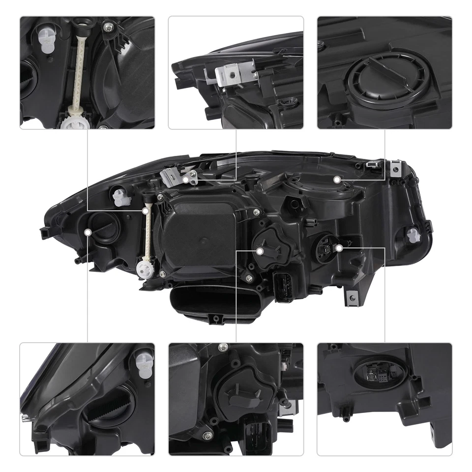 For 2014-2016 BMW 5 Series F10 F18 Xenon/HID Headlight w/AFS Headlamp Left Drive Foto 4 de 4