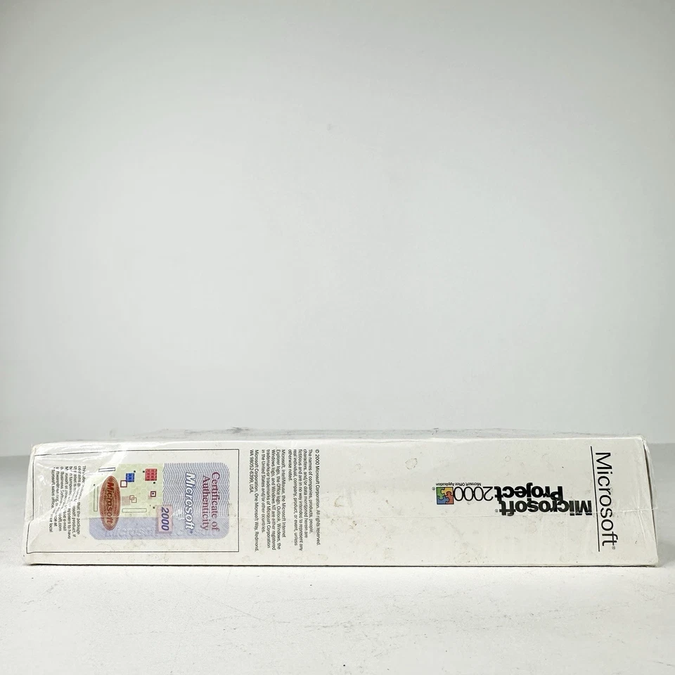 MICROSOFT PROJECT 2000💿 | WINDOWS MICROSOFT OFFICE PROJECT MANAGEMENT | SEALED✨ - Image 3 of 4