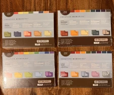 NEW! Unopened Lot 4 boxes Creative Memories StoryBox Mats & Journaling Boxes 4x6