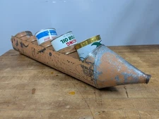 1940's Racing Oil Can Dispenser With 3 Vintage Oil Cans 5 Slots