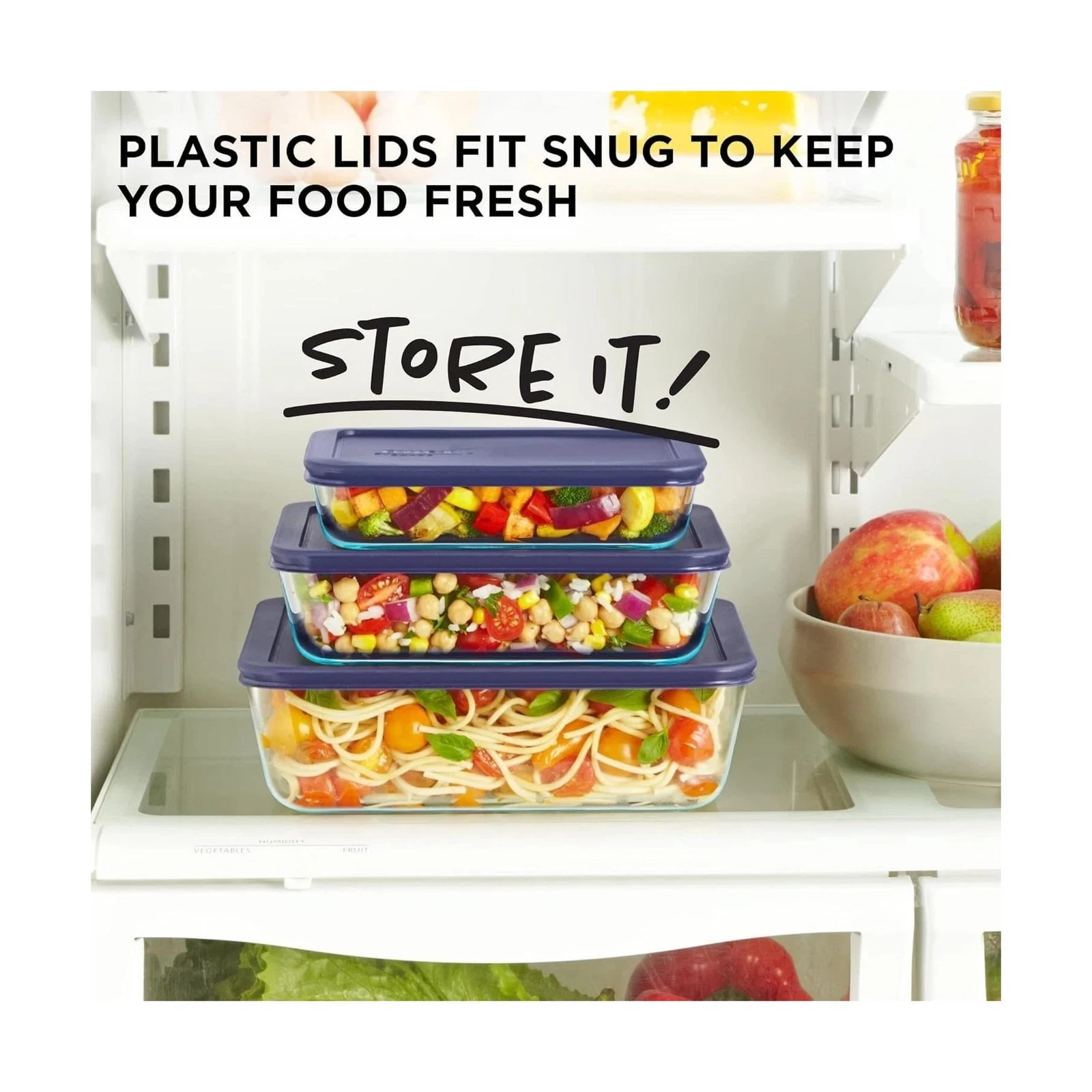 Pyrex Simply Store Food Storage Container - Thumbnail 2