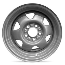 Genuine OEM Wheel For 1988-2000 Jeep Cherokee 15 Inch Silver Steel Rim