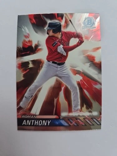 Topps 2024 Bowman Draft Plasma Power Roman Anthony PP-18 Red Sox Baseball Card