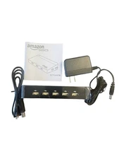 Amazon Basics 10 Port Powered USB 2.0 Hub (B07TGKNCBB) New