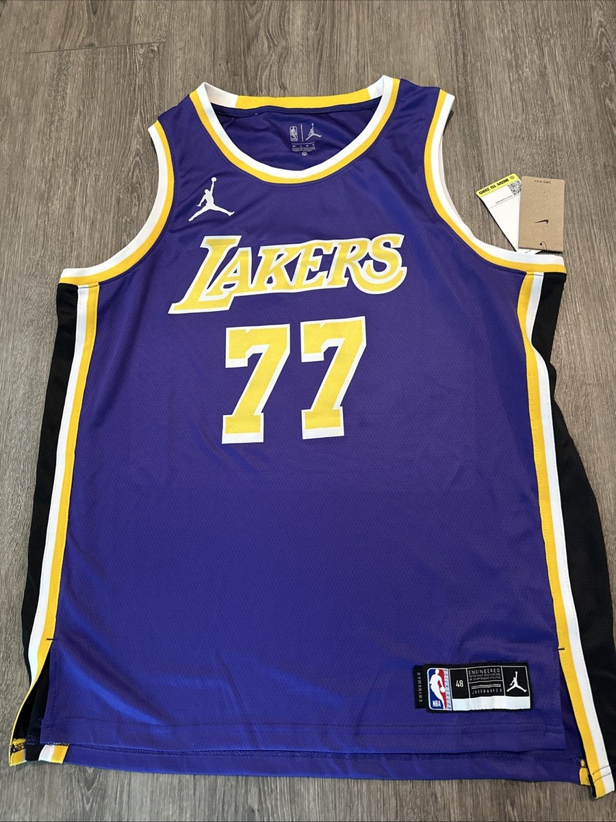 Luka Doncic Los Angeles Lakers Autograph Signed Jersey! PSA