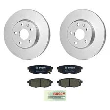 For Subaru Outback 10-14 Bosch QuietCast Premium Rear Brake Kit w Ceramic Pads