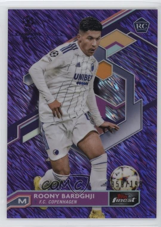 2022-23 Topps Finest UEFA Club Competitions - Roony Bardghji #92
