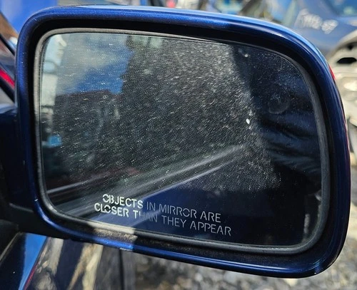 2002-2004 Honda CRV Door Mirror Blue Passenger Side OEM Folding Painted Power