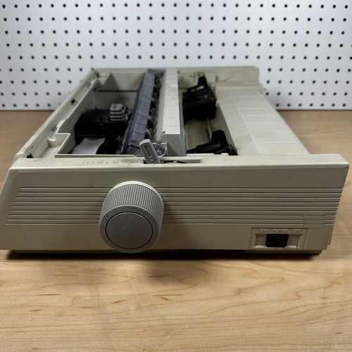 Okidata Microline 320 Turbo 9-Pin Dot Matrix Printer Tested *Read Seller's Note* - Picture 6 of 13