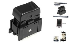 Replacement Front Power Window Switch Black for Toyota 4Runner Camry Truck 84-89