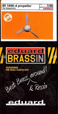 EDU648903 1:48 Eduard Brassin Print - Bf109K-4 Propeller (EDU kit)