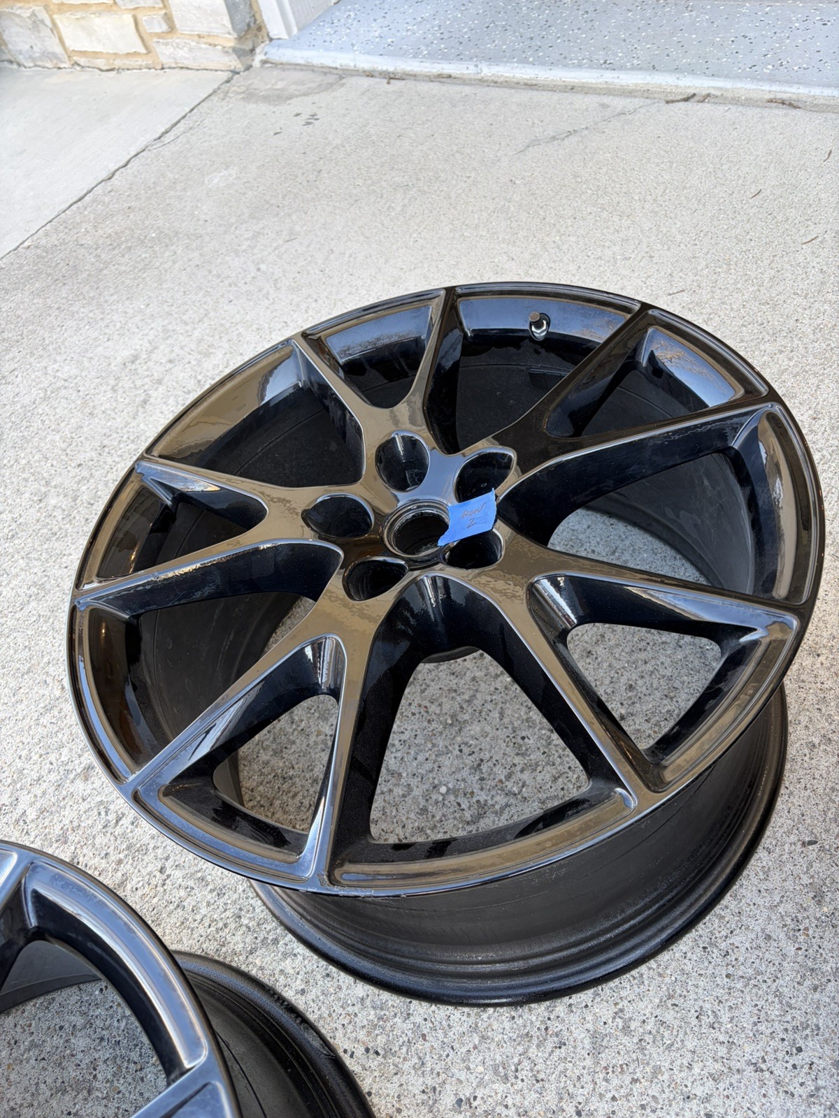 Ferrari California Black Gloss Wheel Set Of 4