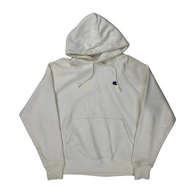 Reverse Weave Champion Hoodie - Large Creme Baumwolle