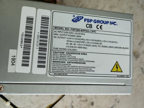 FSP Group FSP280-60PNA-I (PF) Power Supply