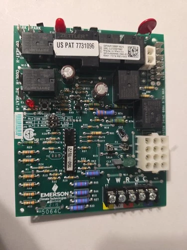 Emerson SP/N 50M56-290-01 - GP/NPCBBF162S - 7279 REV002 Furnace Control 