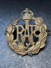 RAF Royal Air Force, Genuine British Cap Badge WW2