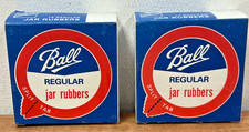 Ball Mason Jar Rubbers Two Boxes of 12 Vintage