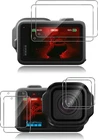 6PCS Screen Protector For Gopro MISSION 1 / 1 PRO Front & Back Screen & Lens