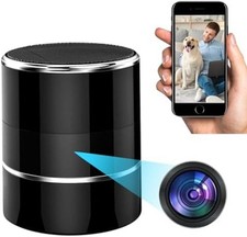 Bluetooth Speaker Camera - HD 1080P Wireless ...