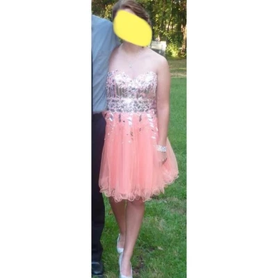 sachin and babi light blue dress Annadress Homecoming Dresses Short Net Prom Bridesmaid Dresses 2017 Black 2  : Amazon.ca: Clothing, Shoes & Accessories main image 0