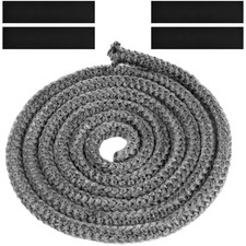 Kamin Dichtung Ofendichtschnur hitzebeständig bis 600°C Feuerfeste Glasfaser 3M
