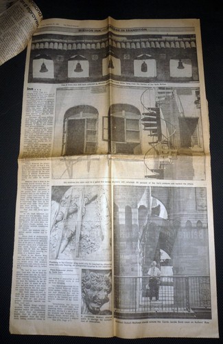 1986 Press Enterprise Newspaper Riverside California Mission Inn Remodeling 2 Pg