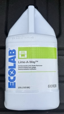 Ecolab 6101131 Lime-A-Way Delimer Multipurpose Lime Scale Remover - 1 Gallon