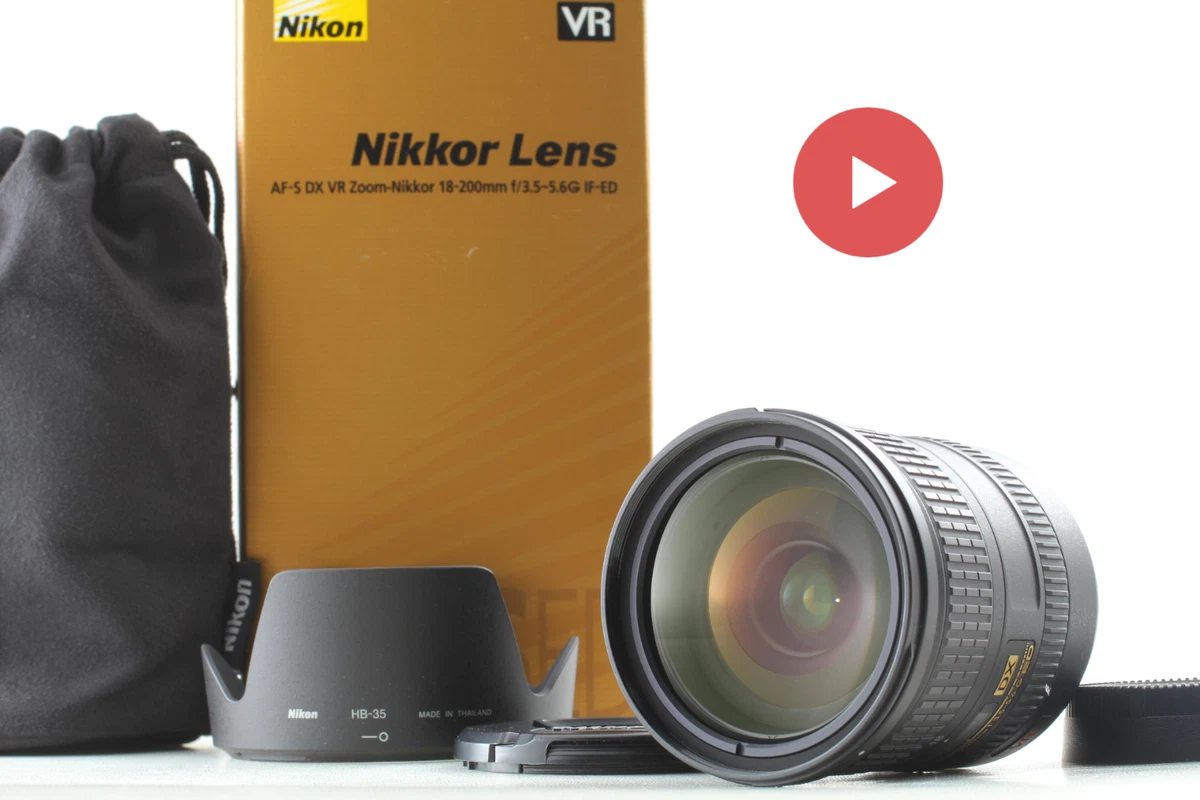 Nikon DX 18-200mm Focal Camera Lenses for sale | eBay