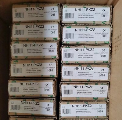 1pc NEW Moeller NHI11-PKZ2 6A 500V Contact Block #VKZ1 CH
