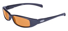 Spring Hinge Sunglasses Linettes Orange Lens Hart Glasses Cycling Moped Headwear