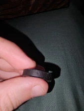 Groove Life Midnight Black Zeus Thin Ring Size 8