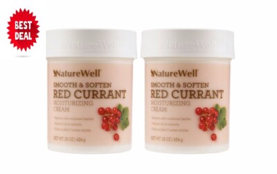 NatureWell Red Currant Moisturizing Cream, 16 oz., 2 pk.