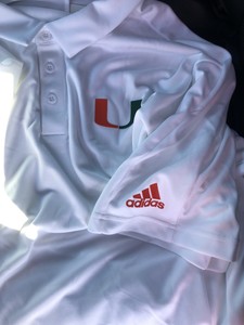 miami hurricanes polo adidas