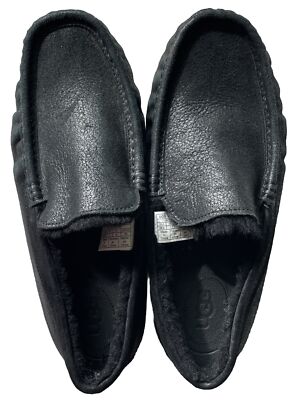 ?ugg Henrick Bomber Driving Shoes Men Size 8 EE Slip On Loafers 1014502 - NEW Mens Size 8 EE UGG Henrick Bomber Wool Lined Slip On Driving  main image 2