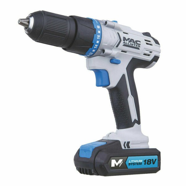 Mac Allister 18V 1.5Ah Li-ion Cordless 