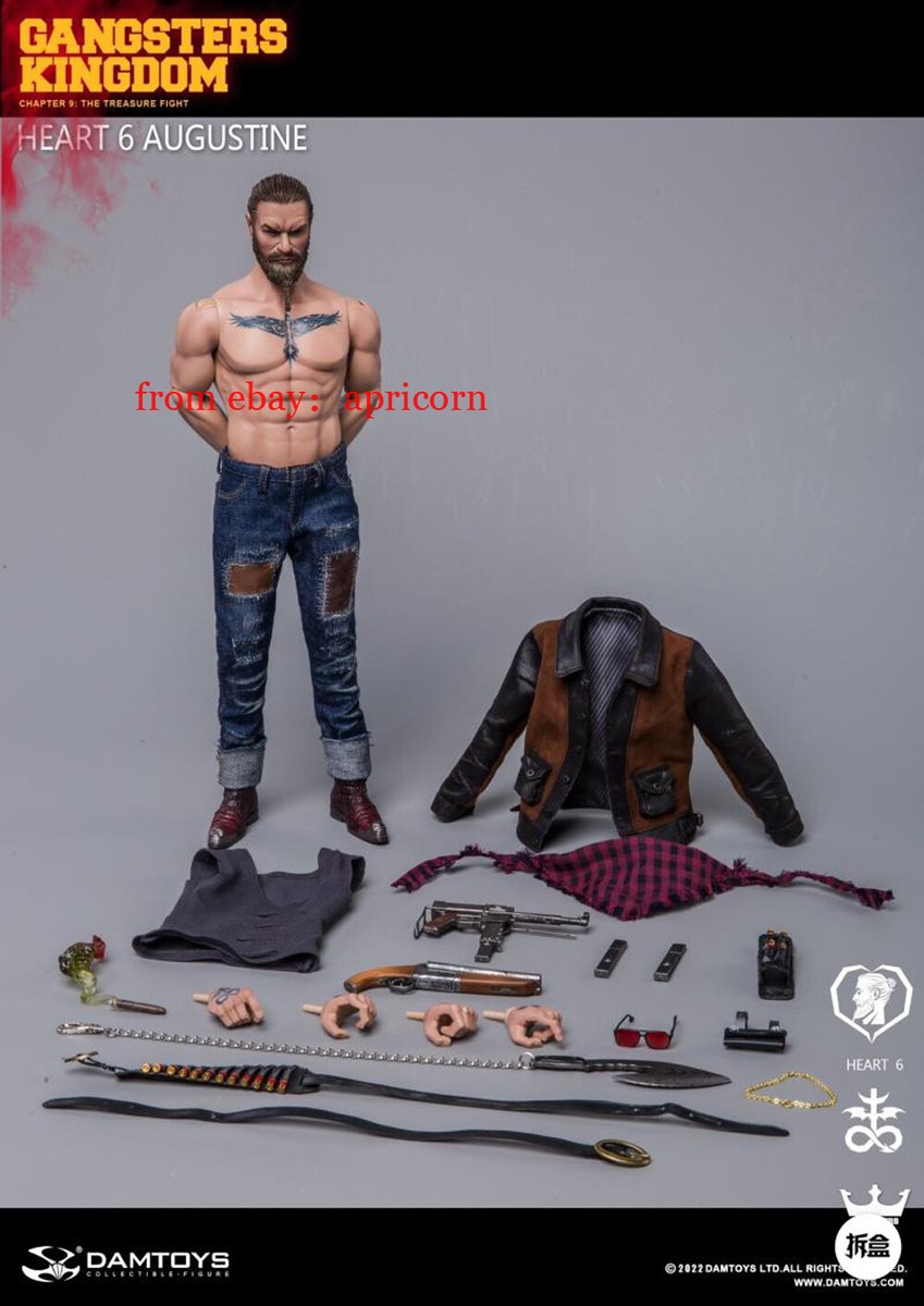 Pre! DAMTOYS GK027 Gangsters Kingdom HEARTS 6 AUGUSTINE 1/6 Figure
