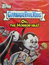 GPK 2018 oh the horror-ible, pick a card, Base singles