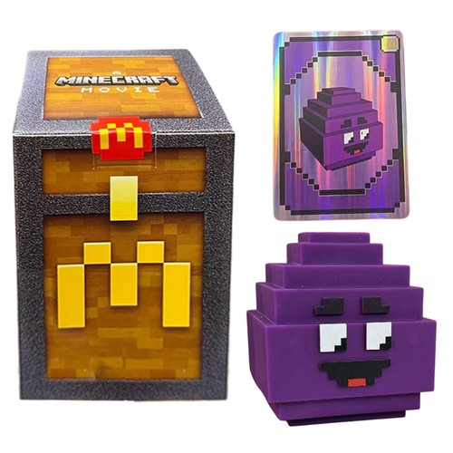 McDonald’s A Mine Craft Movie 2025 komplett ungeöffnet 6er Set mit chinesischem Code - Bild 18 von 24