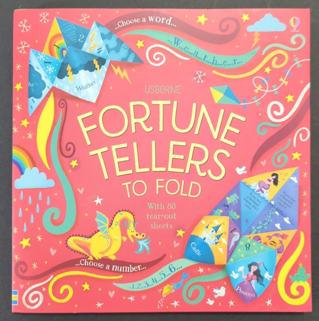 Fortune Tellers To Fold 80 Tear Out Sheets Usborne Books NEW eBay