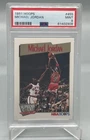 1991 NBA HOOPS #455 MICHAEL JORDAN PSA 9 GRADED MINT HOF BASKETBALL CARD SLAB