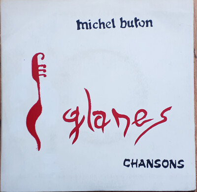 MICHEL BUTON und seine Gitarre Glanes 45T EP MF AS 69177 Widmung / La Fine Fleur