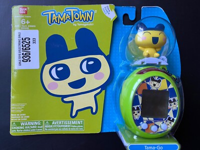 Very Rare Green Tamagotchi Tama Go Tamagotchi Town☆ With Mametchi