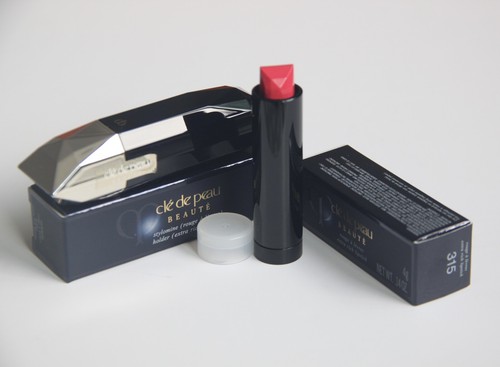 CLE DE PEAU LOT OF EXTRA RICH LIPSTICK 315 REFILL 0.14 OZ. AND CASE / HOLDER NEW - Picture 2 of 2
