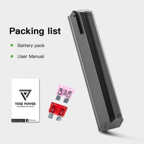Aventon Pace 500 Battery 48V 16Ah 12.8Ah Ebike Battery for Aventon Electric Bike - Picture 7 of 10
