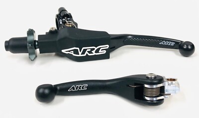ARC Front Brake DC-8 Comp Text Clutch Perch Levers Standard Black CR 125 250 500